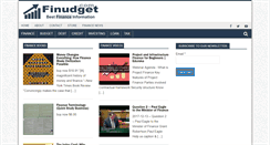 Desktop Screenshot of finudget.com
